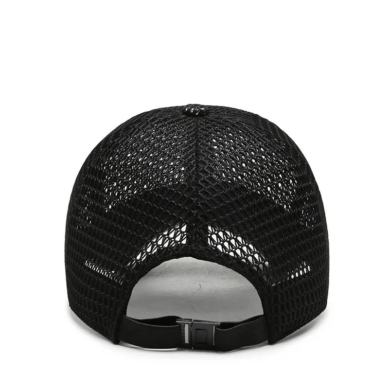 Summer Fishing Mesh Baseball Cap – Unisex Breathable Snapback Hat for Men & Women - Image 6