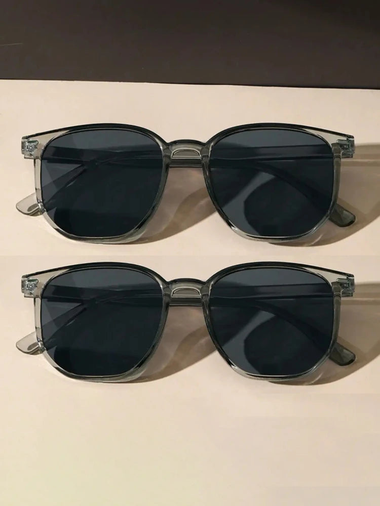 Unisex Square Fashion Sunglasses – Stylish Everyday Shades for Travel & Outdoor Wear - Image 6