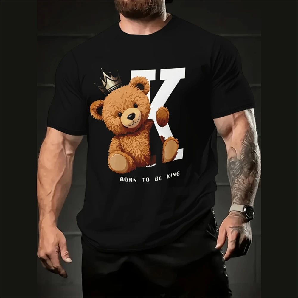 Funny Cartoon 3D Print T-Shirt – Men’s Oversized Breathable Streetwear Tee - Image 5