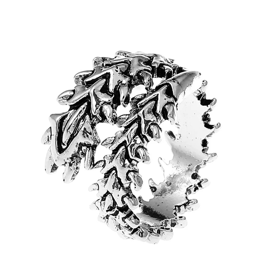 Vintage Gothic Keel Spine Rings - Image 4