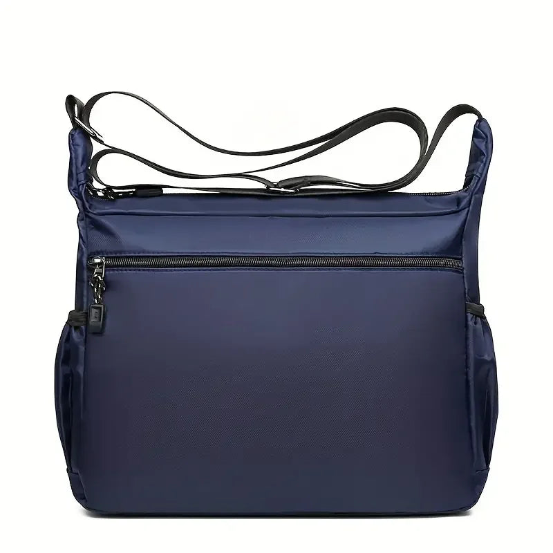 Multi-Layer Men’s Messenger Bag – Durable Crossbody Sling with Multiple Pockets - Image 5