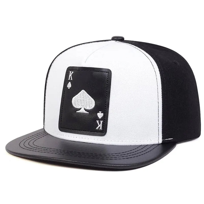 PU Leather Hip-Hop Baseball Cap - Image 7