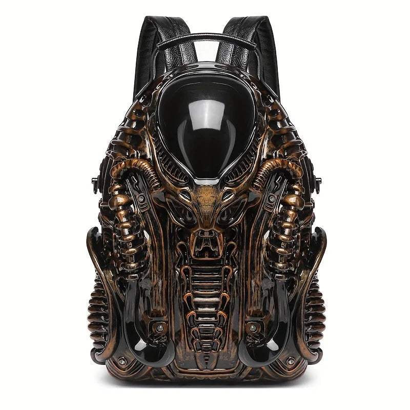 Cyberpunk Shoulder Backpack – Creative & Unique Design for Unisex Wear - Image 9