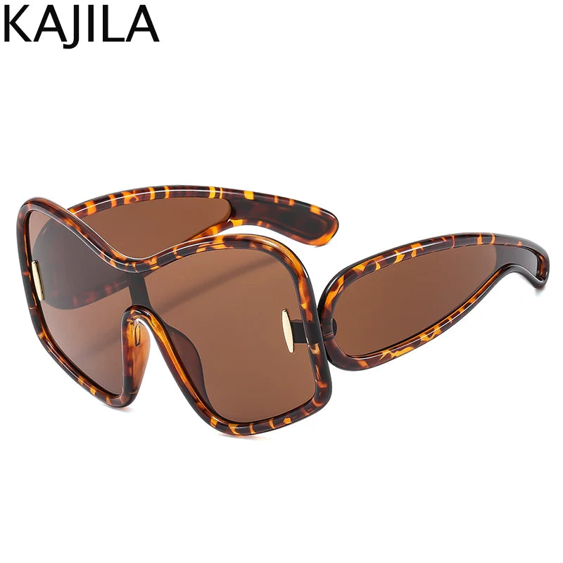 Oversized One-Piece Shield Sunglasses – 2025 Luxury Punk Square Eyewear for Men & Women - Image 9
