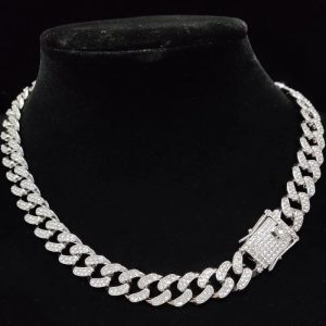 Men & Women Hip Hop Iced Out Bling Chain Necklace