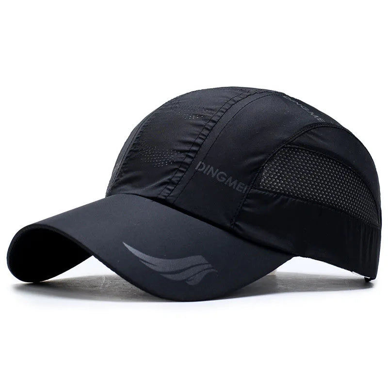 2024 Summer Quick-Dry Sports Baseball Cap – Unisex Mesh Snapback for Running & Golf - Image 10