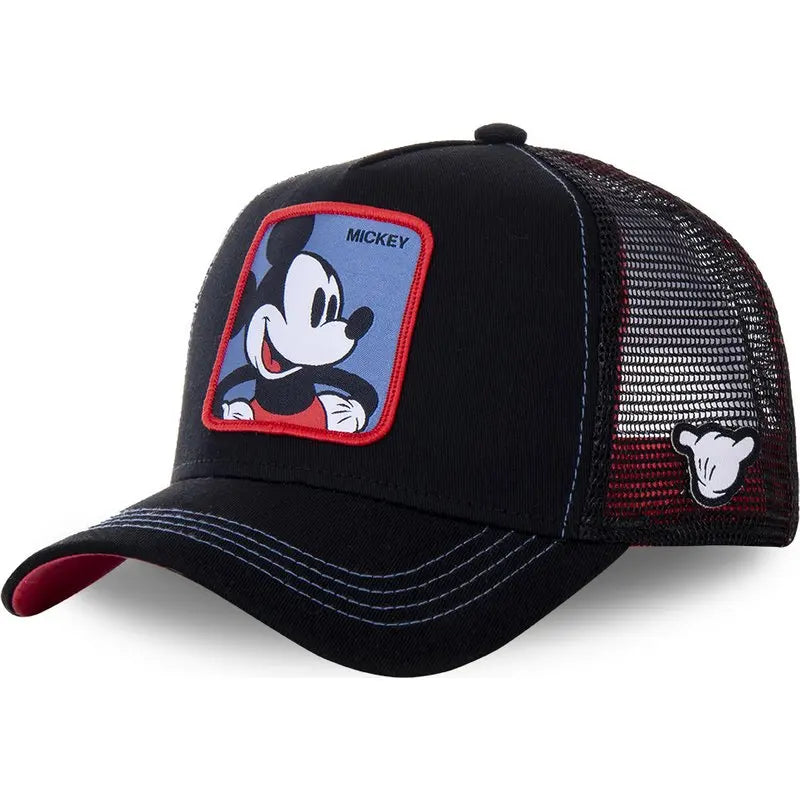 High-Quality Disney Style Cartoon Snapback – Unisex Cotton Mesh Baseball Cap for Men & Women - Image 14