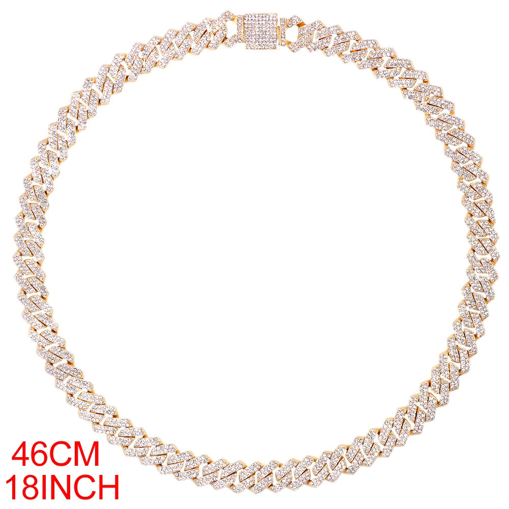 14MM Miami Prong Cuban Link Chain Necklace - Image 16