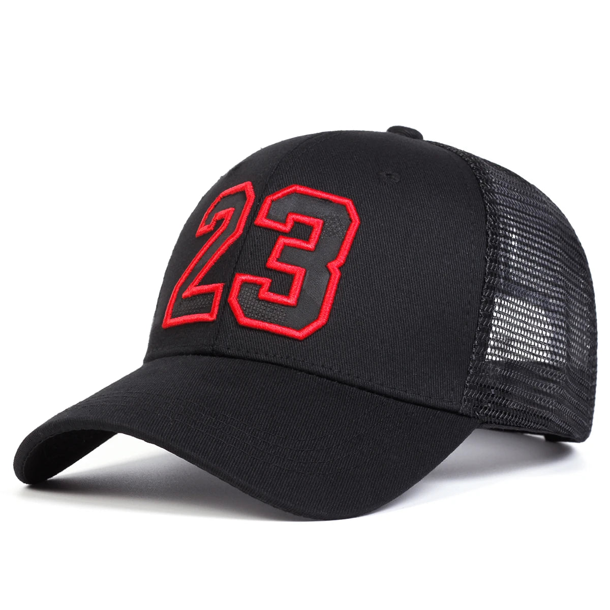 Unisex “23” Embroidered Mesh Baseball Cap – Adjustable Snapback Hat for Spring & Summer Street Style - Image 9