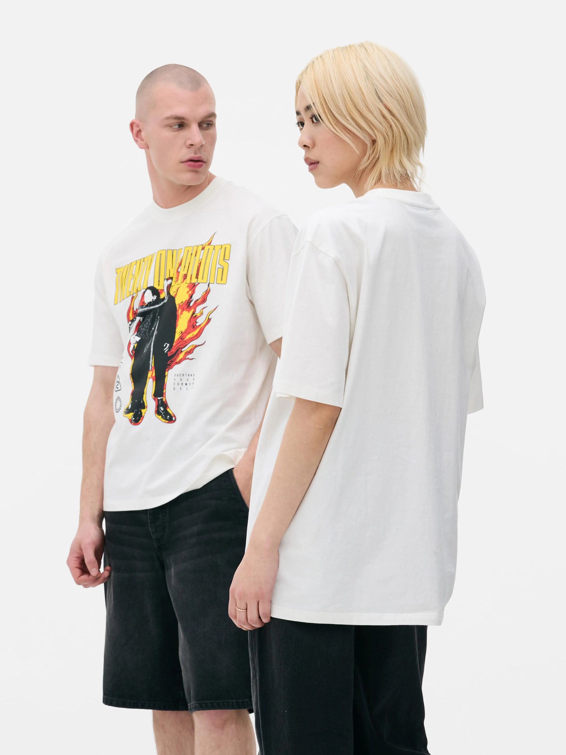 Twenty One Pilots Band T-Shirt – Oversized Unisex Summer Cotton Tee for Men & Women - Image 4