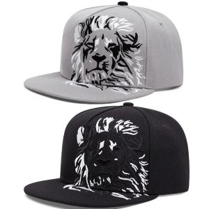 New Lion Embroidered Baseball Cap